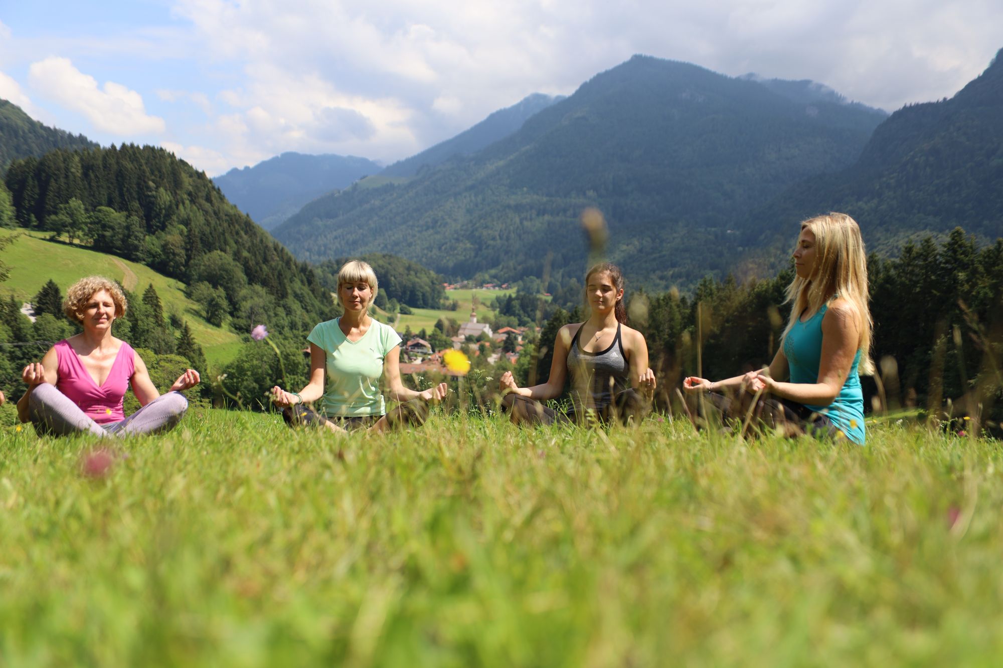 Yoga im Freien